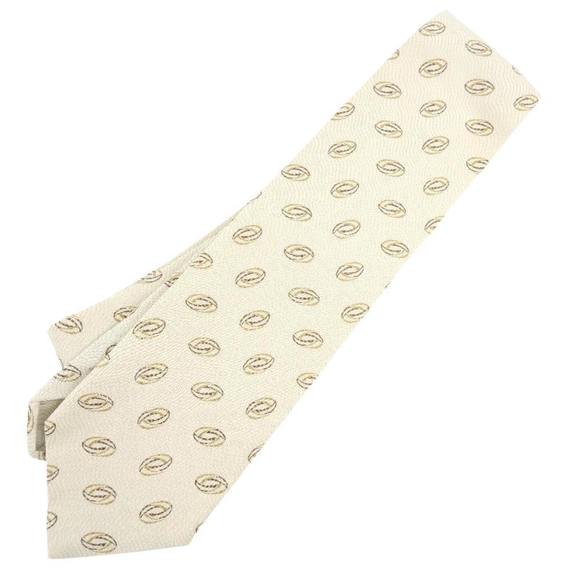 Armani Armani Silk Beige Men's Tie Canvas Necktie